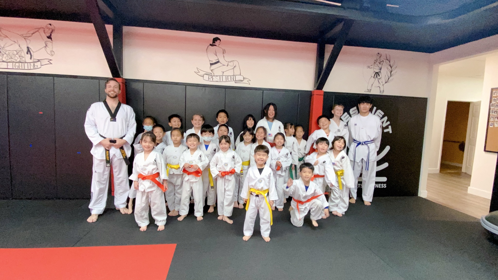 Resilient Taekwondo Kids